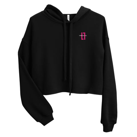 Immortal Breast Cancer Awareness - Crop Hoodie