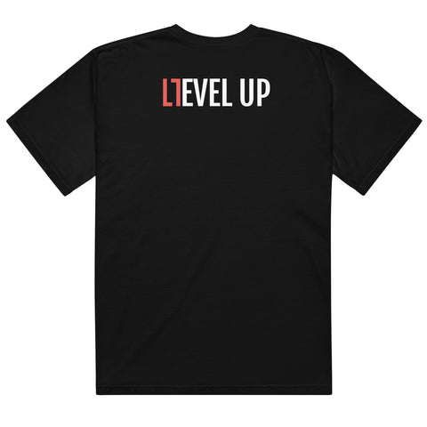 Level Up - Men’s garment-dyed heavyweight t-shirt