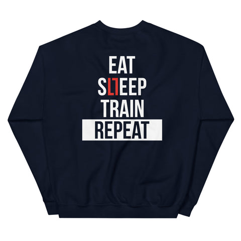 Eat Sleep Repeat Unisex Sweatshirt