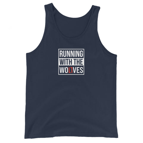 Running With The Wolves - Unisex Tank Top