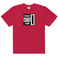 Straight Outta Zoom - Men’s garment-dyed heavyweight t-shirt